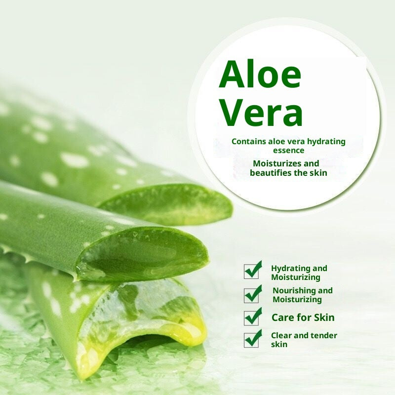 Hydrating Skin Care Aloe Vera Gel Facial Mask