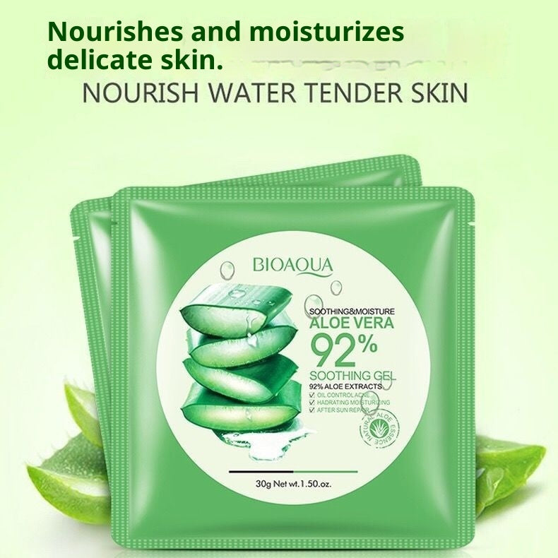 Hydrating Skin Care Aloe Vera Gel Facial Mask