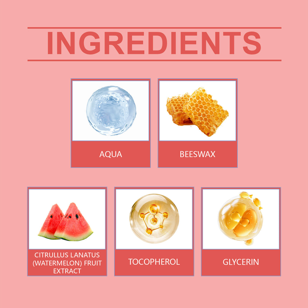 Hoygi Watermelon Lip Mask, Lighten Lip Lines, Remove Dead Skin, Moisturize, Prevent Dry And Crack Lip Mask, Moisturize And Care Lip Mask