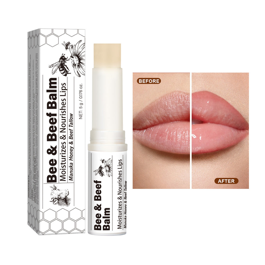 Beef Fat Lip Balm Organic Grass-fed Butter