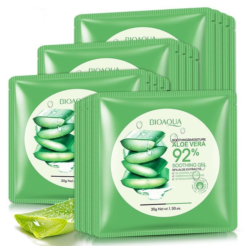 Hydrating Skin Care Aloe Vera Gel Facial Mask